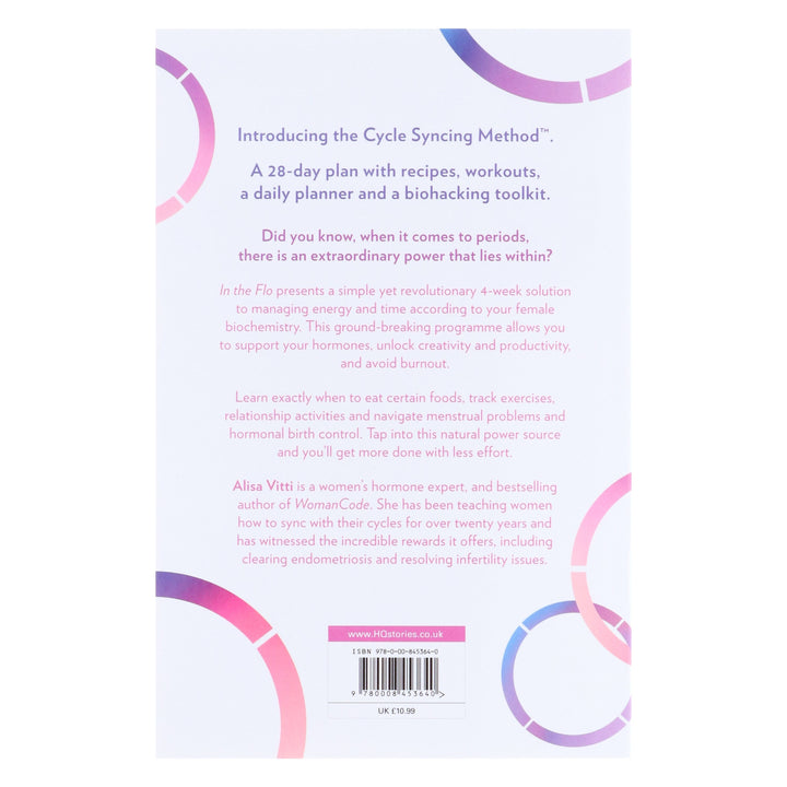 In the FLO: A 28-day plan working with your monthly cycle to do more and stress less by Alisa Vitti - Non Fiction - Paperback