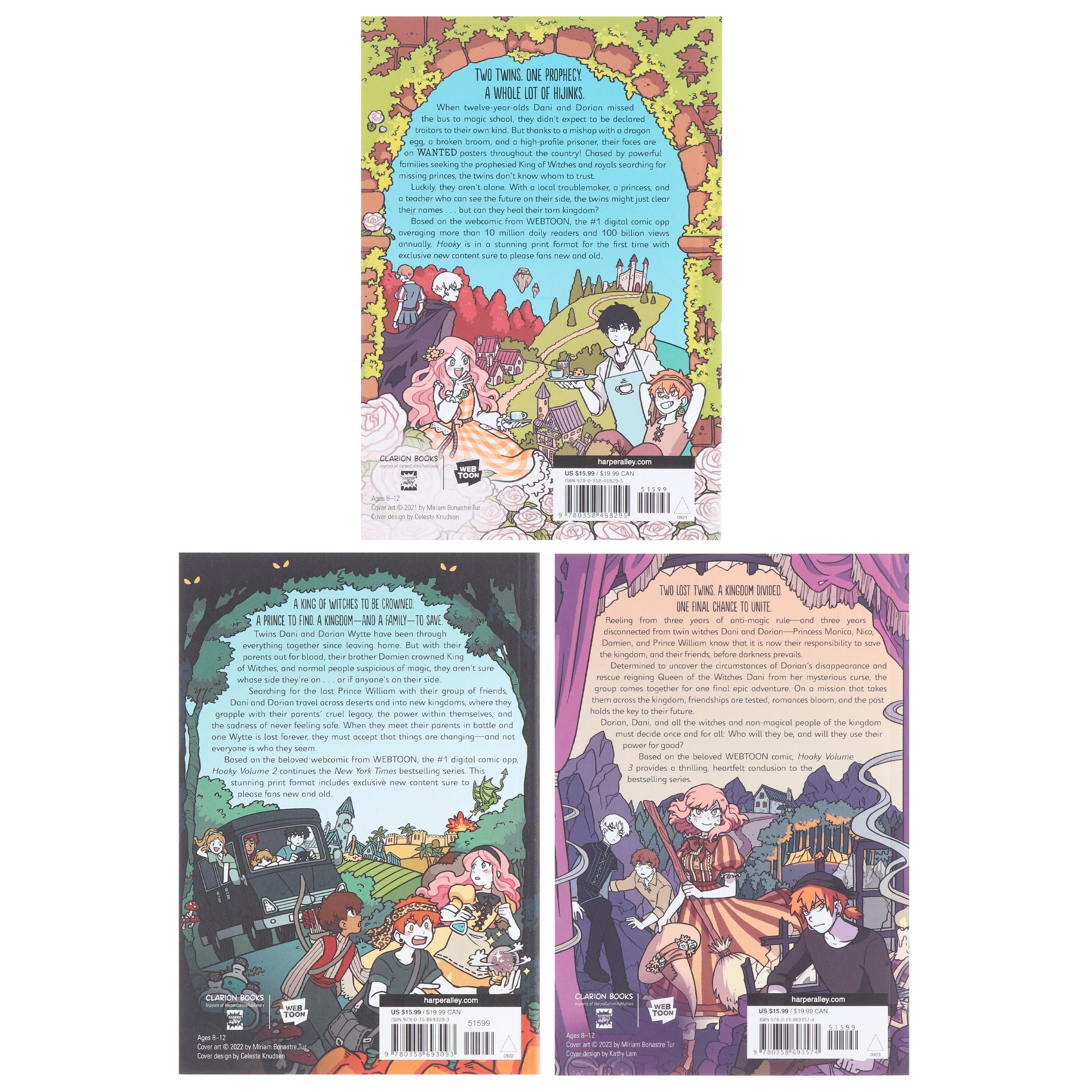 Hooky (Vol 1-3) Graphic Novel Series by Míriam Bonastre Tur 3