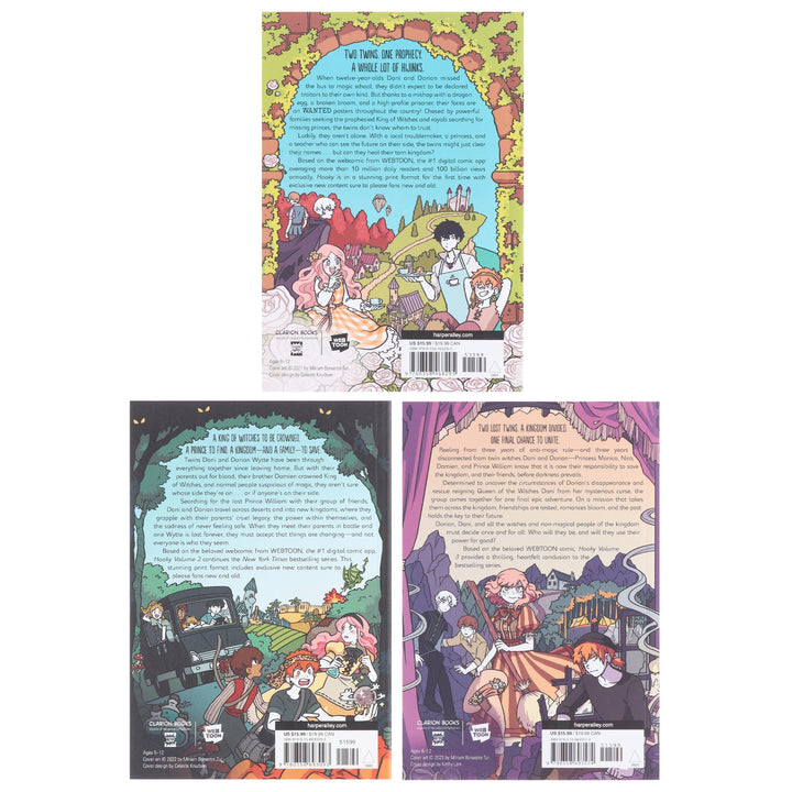 Hooky (Vol 1-3) Graphic Novel Series by Míriam Bonastre Tur 3 Books Collection Set - Ages 8-12 - Paperback