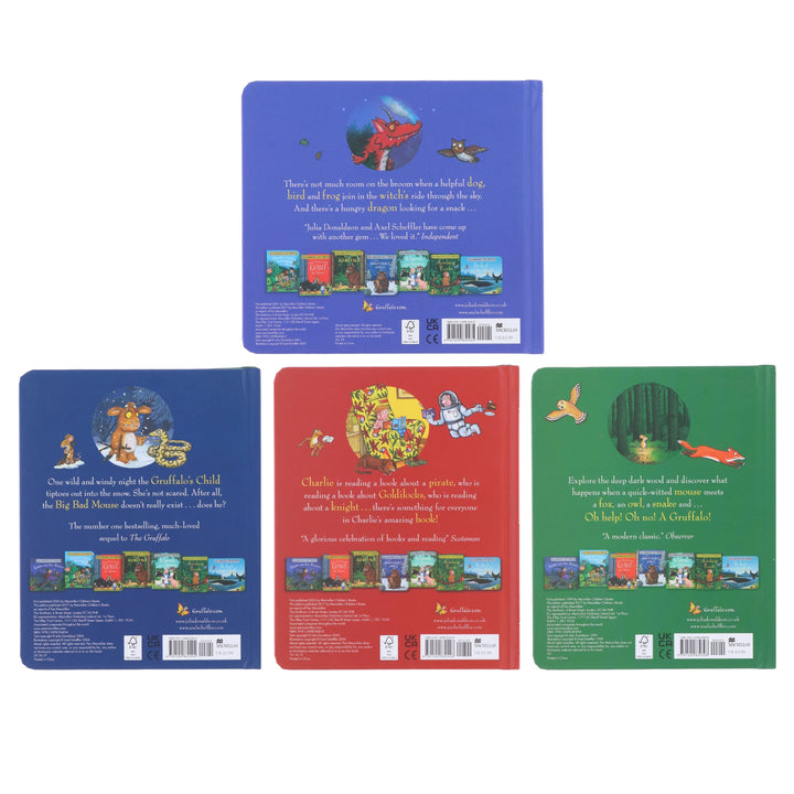 Julia Donaldson Collection Illustrated 4 Books Set - Ages 2+ - Board book