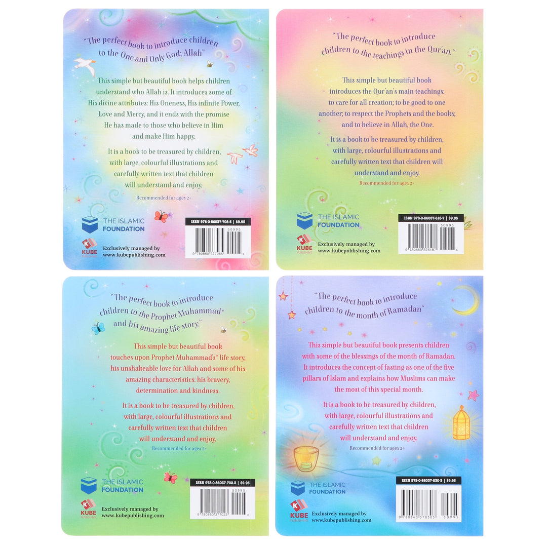 My First Books About Islam by Sara Khan 4 Books Collection Set - Ages 3+ - Board Book