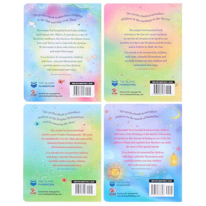 My First Books About Islam by Sara Khan 4 Books Collection Set - Ages 3+ - Board Book