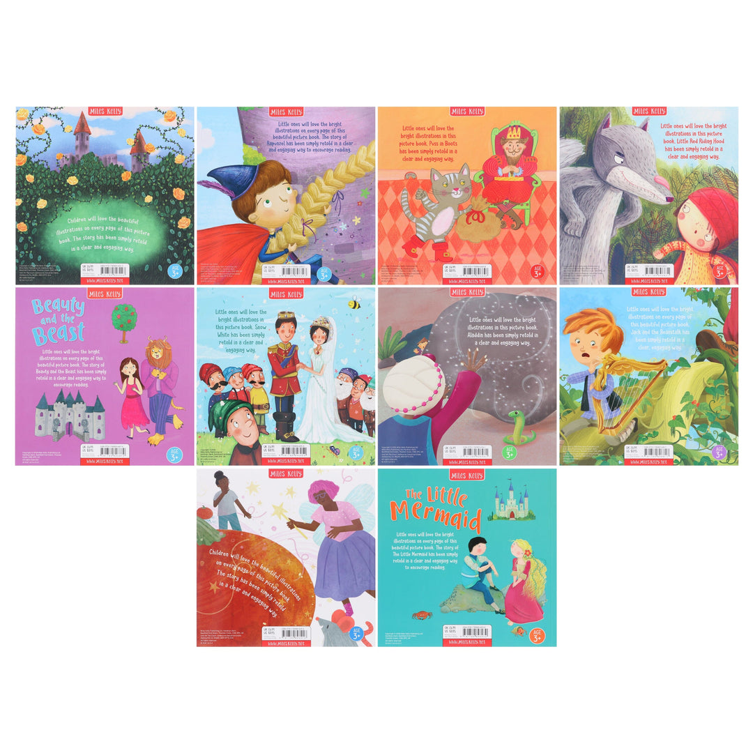 Fairy Tale Adventures 10 Books Collection Set - Ages 3+ - Paperback