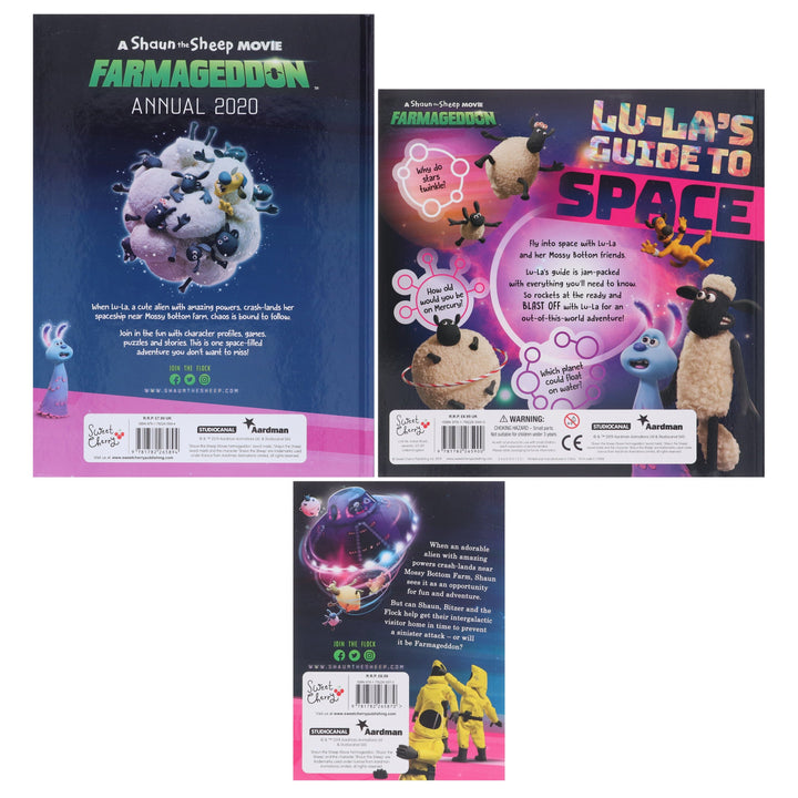 An Official Shaun the Sheep Movie: Farmageddon 3 Books Collection By Sweet Cherry Publishing - Ages 6-9 - Paperback