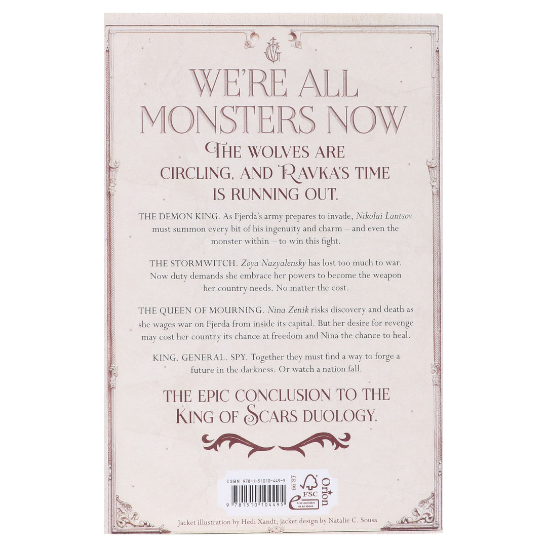 Rule of Wolves (King of Scars Series, Book 2) By Leigh Bardugo - Ages 12-14 - Paperback