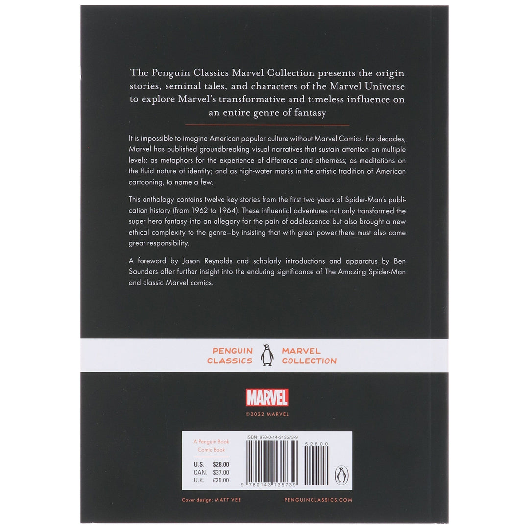The Amazing Spider-Man by Stan Lee & Steve Ditko (Penguin Classics Marvel Collection) - Fiction - Paperback