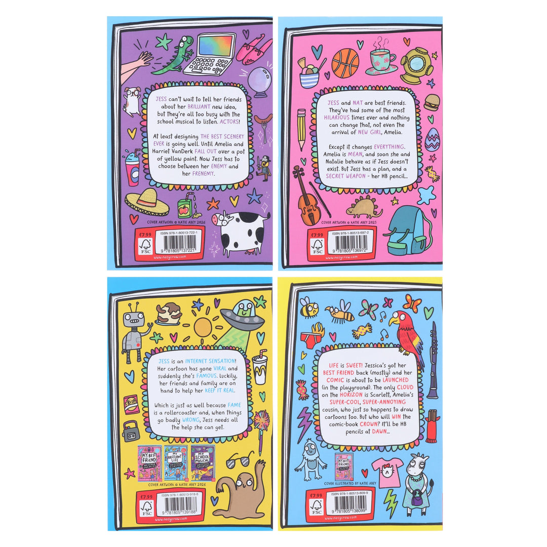 My Best Friend Series By Catherine Wilkins 4 Books Collection Set - Ages 9-12 - Paperback