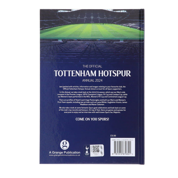 Official Tottenham Hotspur Annual 2024 - Non Fiction - Hardback