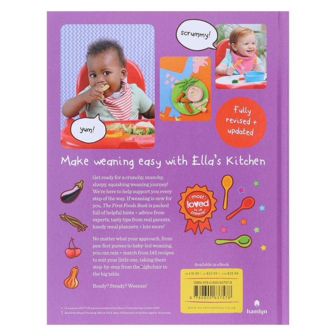 Ella's Kitchen: The First Foods Book: The Purple One (Most Loved by Little People) - Non Fiction - Hardback
