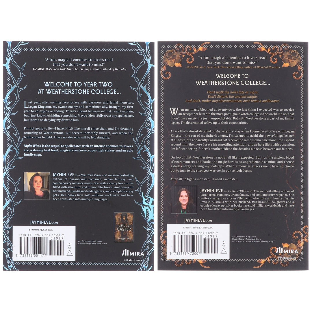 Weatherstone College by Jaymin Eve 2 Books Collection Set - Fiction - Paperback