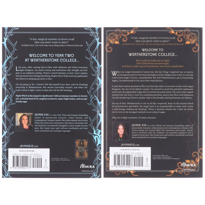 Weatherstone College by Jaymin Eve 2 Books Collection Set - Fiction - Paperback