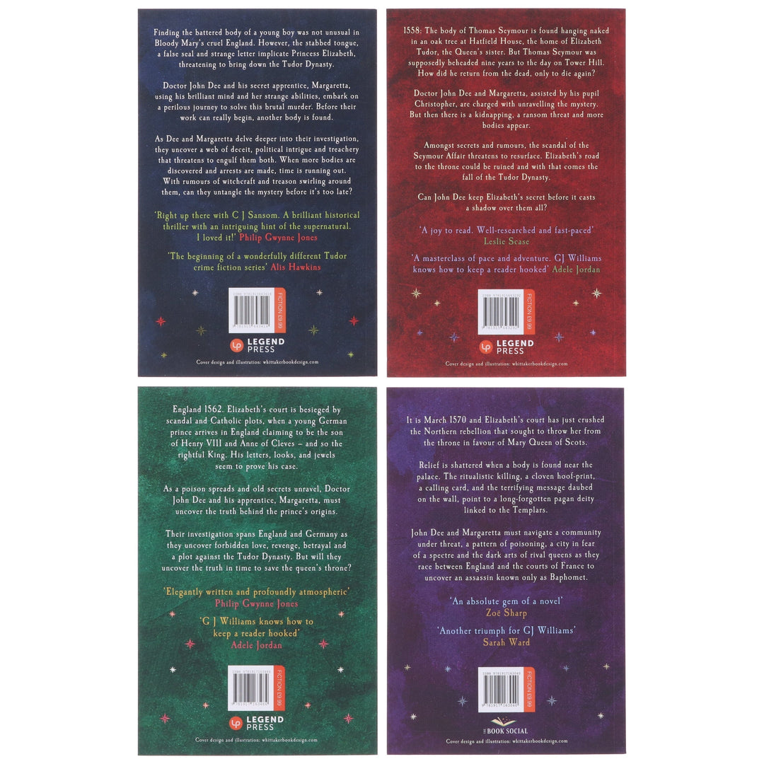 The Tudor Rose Murders by G J Williams 4 Books Collection Set - Fiction - Paperback