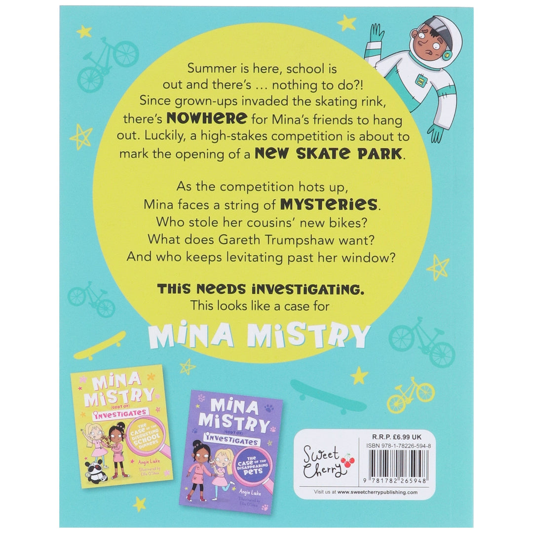 Mina Mistry Investigates Book 3: The Case of the Bicycle Thief by Angie Lake - Ages 7-9 - Paperback