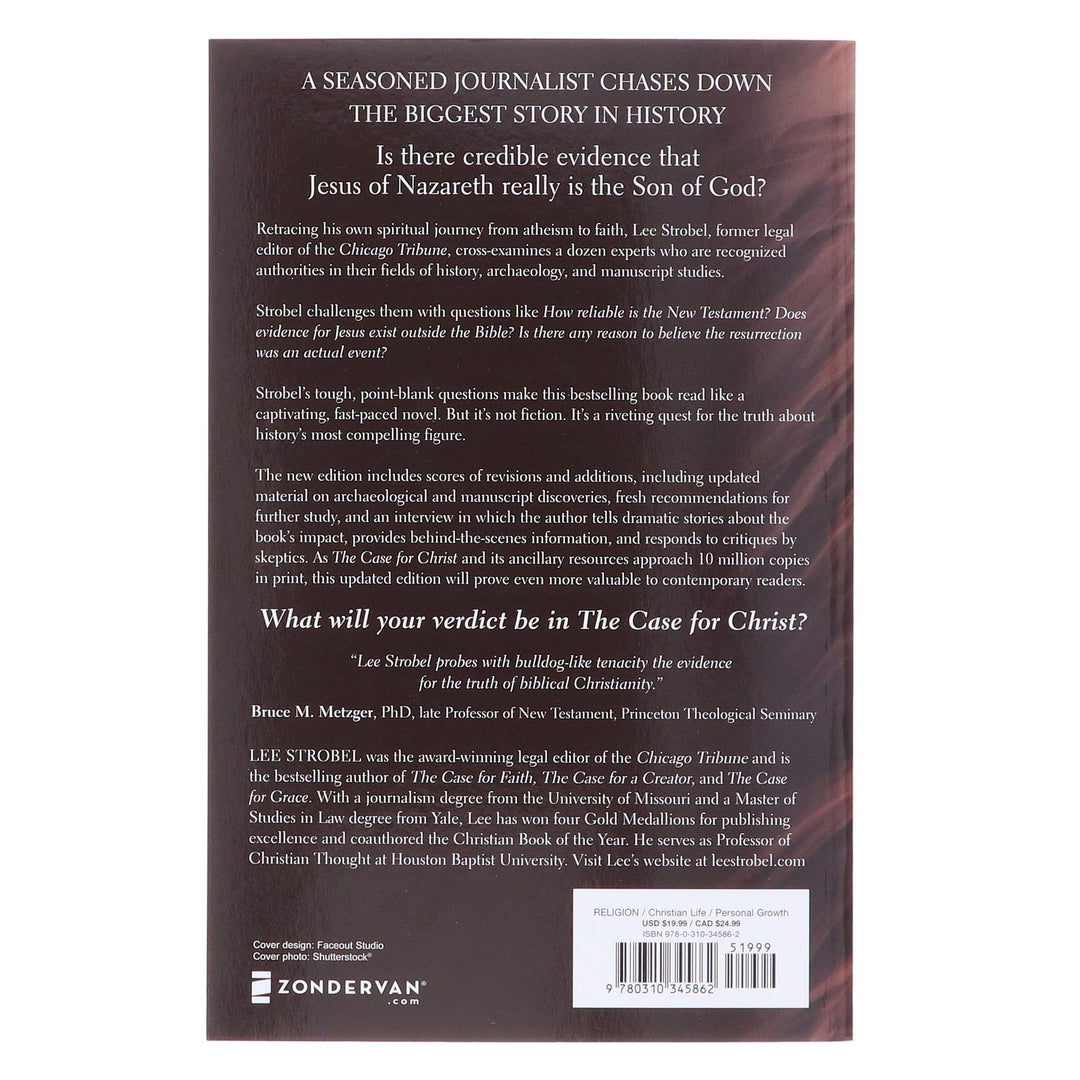 The Case for Christ: A Journalist's Personal Investigation of the Evidence for Jesus by Lee Strobel - Non Fiction - Paperback