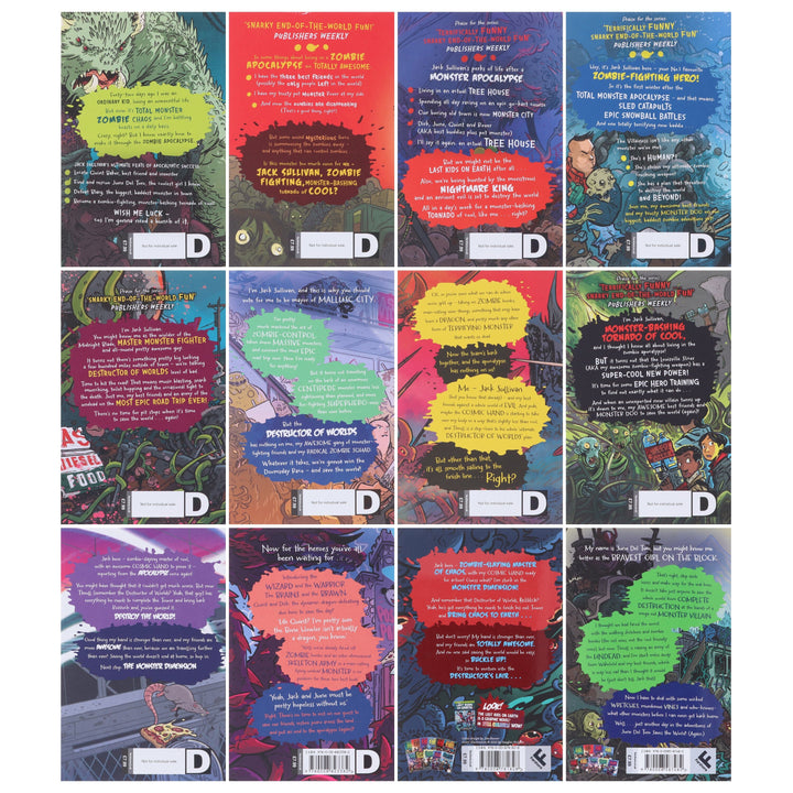 Last Kids on Earth Series by Max Brallier 12 Books Collection Set - Ages 8-12 - Paperback
