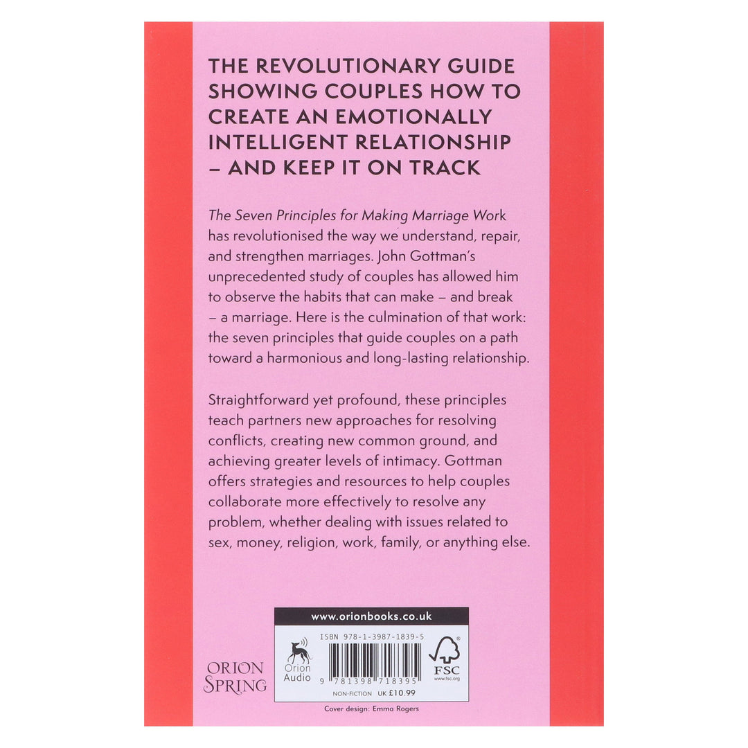 The Seven Principles For Making Marriage Work by John Gottman, PH.D., & Nan Silver - Non Fiction - Paperback