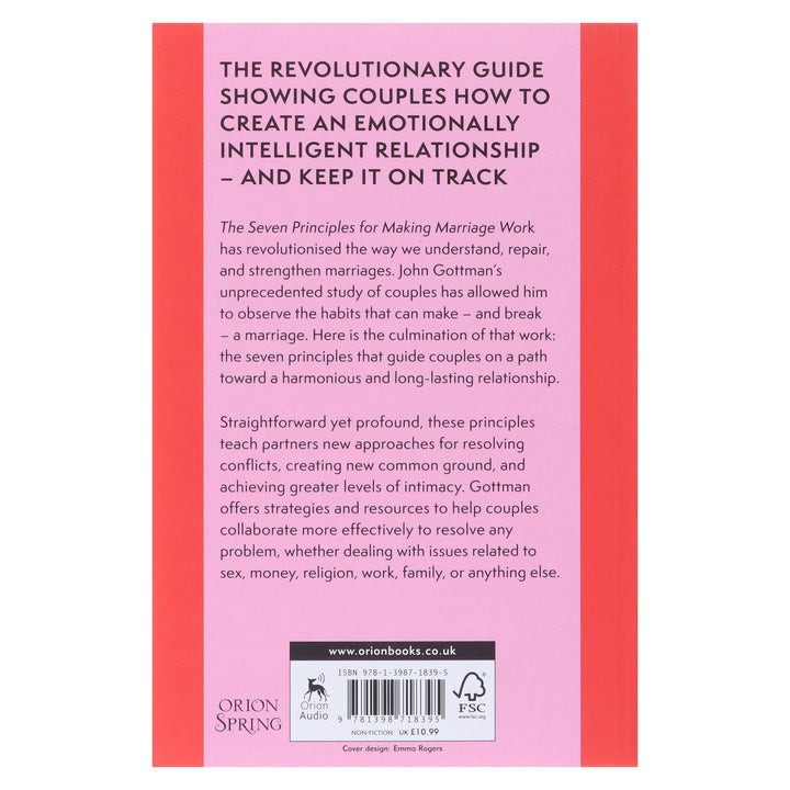 The Seven Principles For Making Marriage Work by John Gottman, PH.D., & Nan Silver - Non Fiction - Paperback