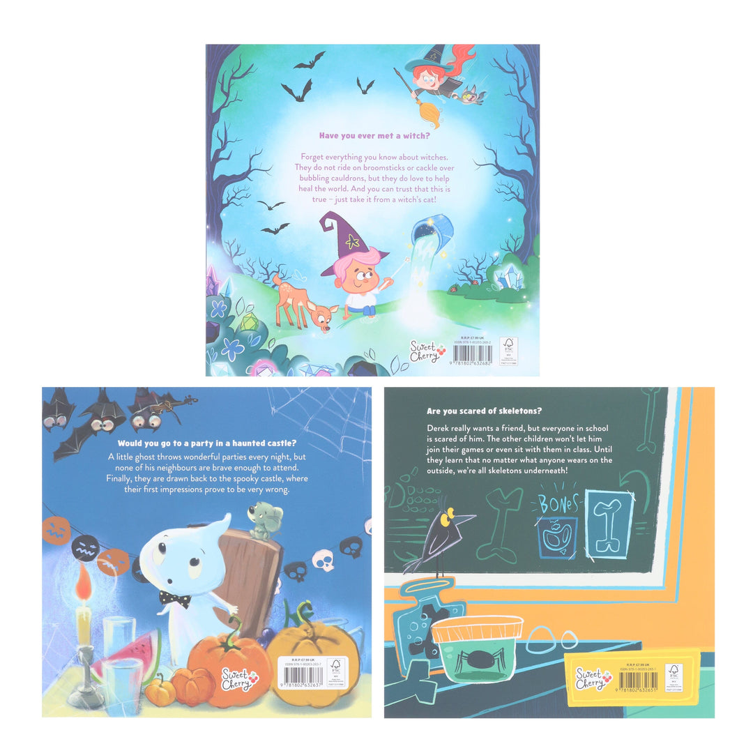 Spooky Halloween Children's Collection: 3 Picture Books Set By Red - Ages 3-5 - Paperback