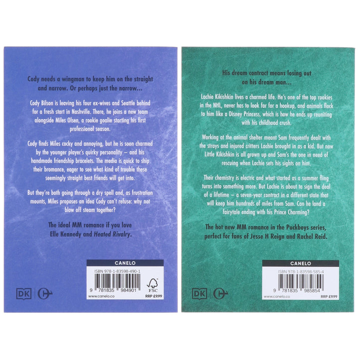 The Puckboys Series by Saxon James & Eden Finley 2 Books Collection Set - Fiction - Paperback