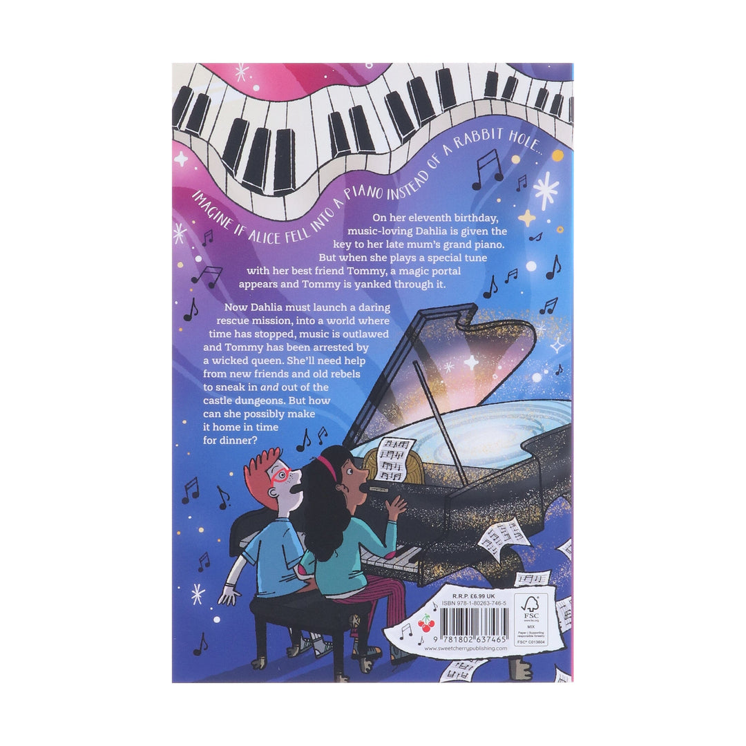The Magic Piano: Dahlia and the Land Without Music by James B Partridge - Ages 7-9 - Paperback (Includes A Free Audiobook)