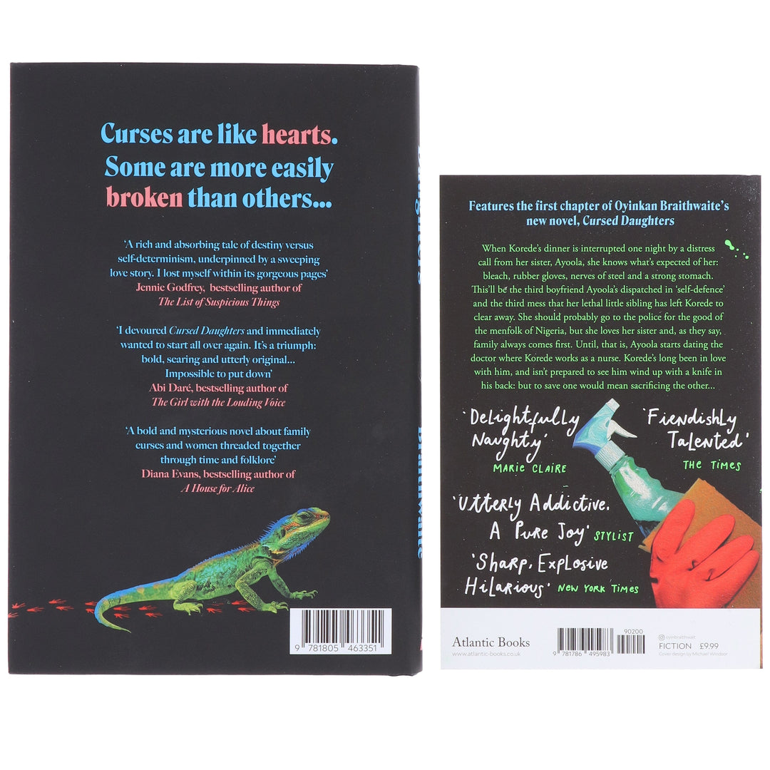 Oyinkan Braithwaite Collection (My Sister, the Serial Killer & Cursed Daughters) 2 Books Set - Fiction - Paperback/Hardback