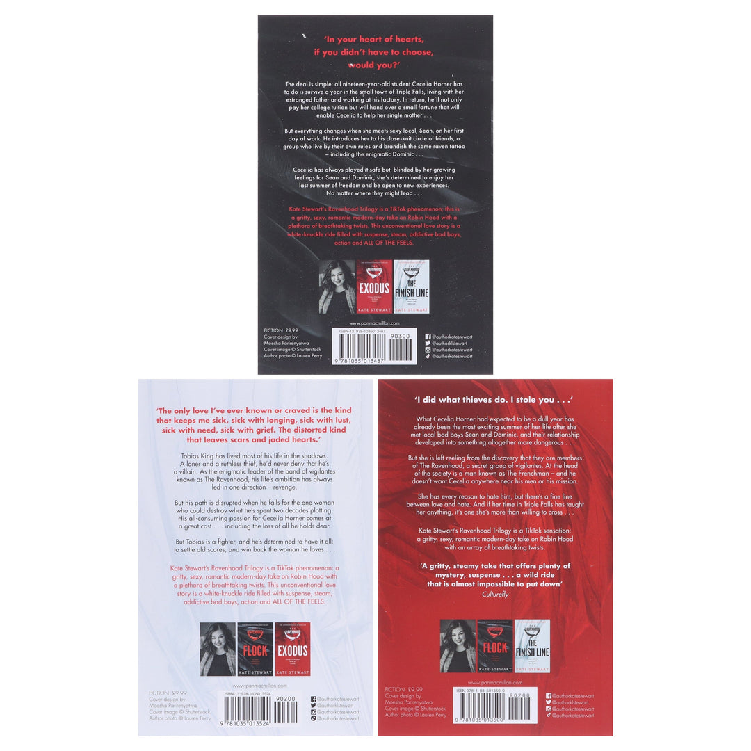 The Ravenhood Series By Kate Stewart 3 Books Collection Set - Fiction - Paperback