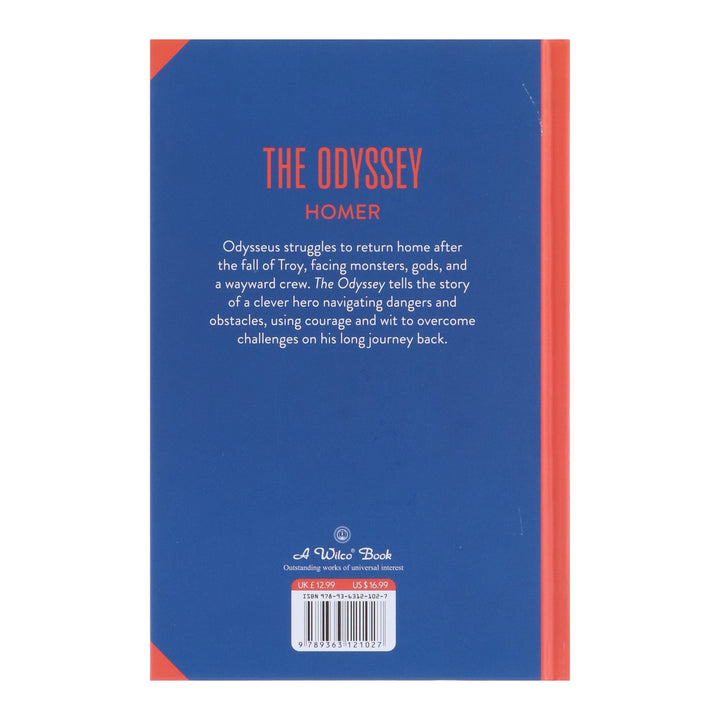 The Odyssey by Homer - Fiction - Sprayed Edge Hardback