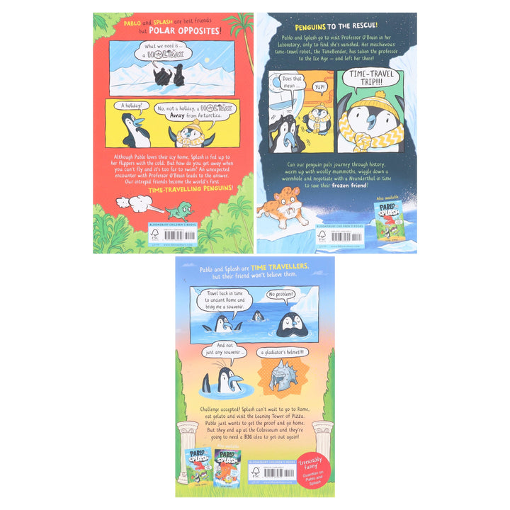 Pablo and Splash Graphic Novel Series by Sheena Dempsey Illustrated 3 Books Collection Set - Ages - 6-9 - Paperback