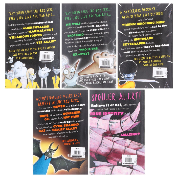 The Bad Guys Episodes 9-18 By Aaron Blabey 5 Books Collection Set - Ages 7-9 - Paperback