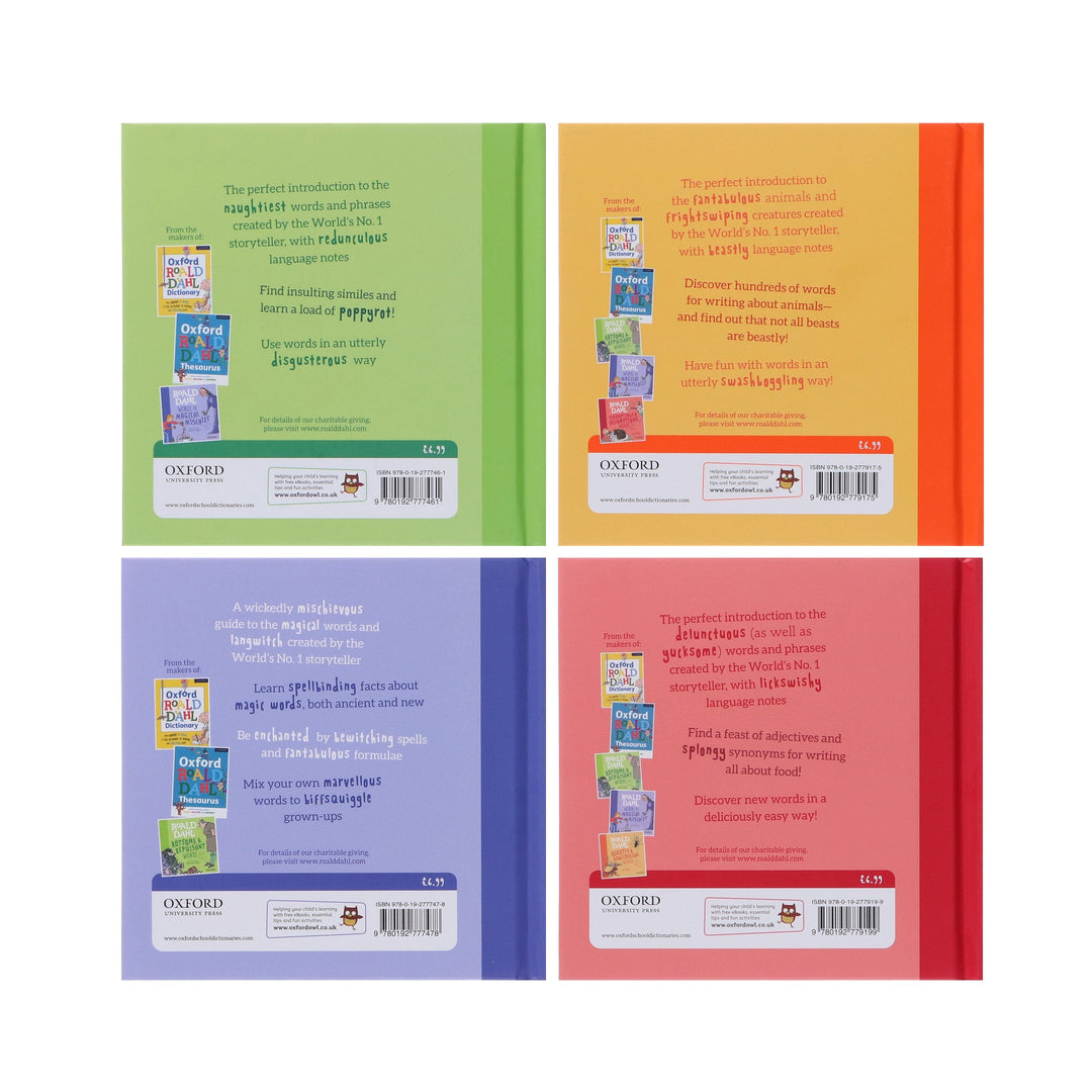 Roald Dahl's Collection 4 Books Set - Ages 7-10 - Hardback