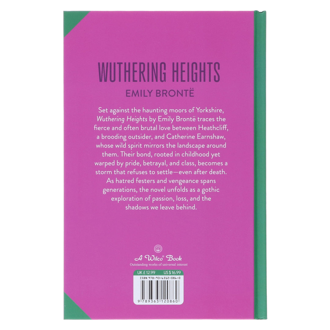 Wuthering Heights by Emily Bronte - Fiction - Sprayed Edge Hardback
