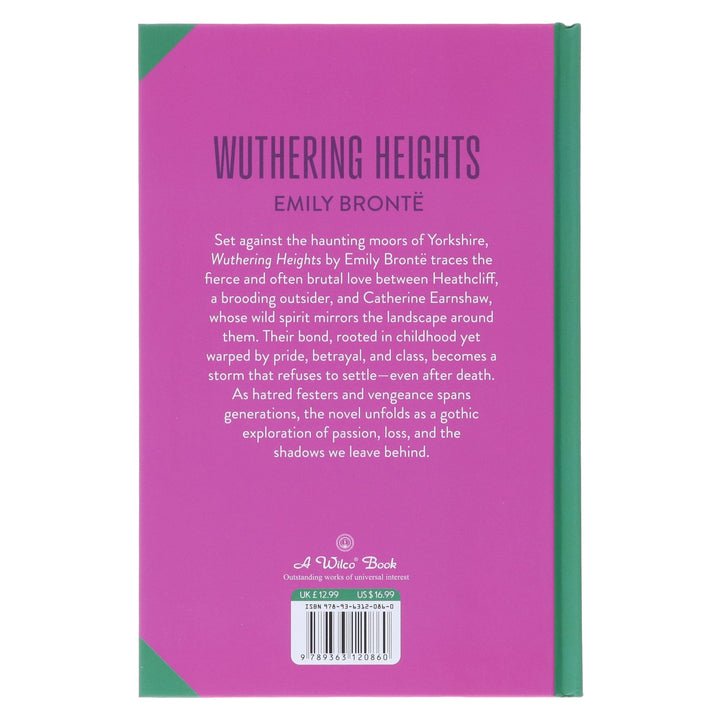 Wuthering Heights by Emily Bronte - Fiction - Sprayed Edge Hardback
