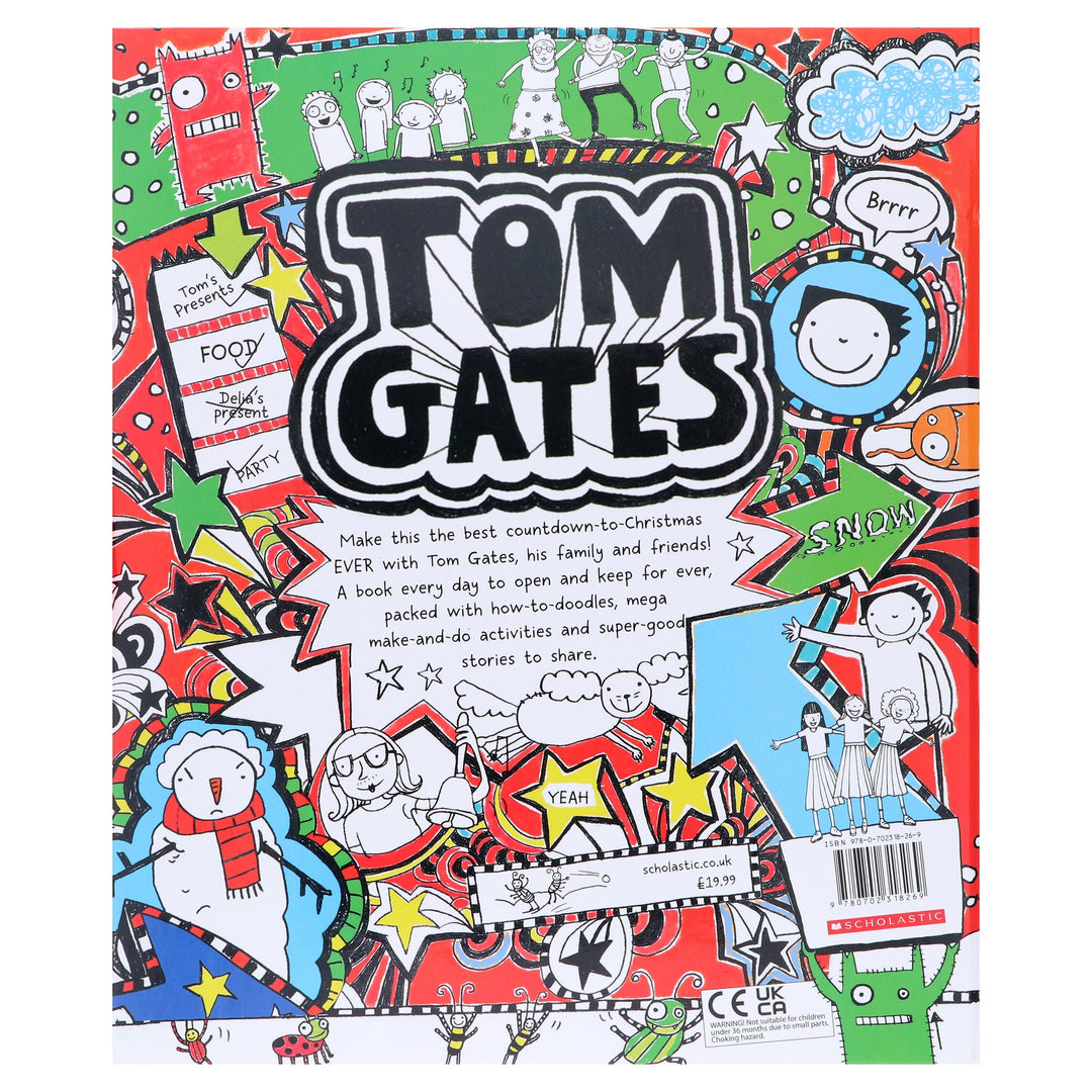 Tom Gates Advent Calendar: Christmas Countdown With 24 Story and Activity Books - Ages 8+ - Hardcover