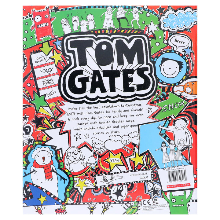 Tom Gates Advent Calendar: Christmas Countdown With 24 Story and Activity Books - Ages 8+ - Hardcover