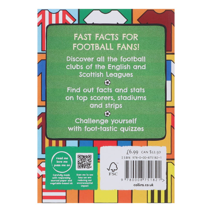 Football Clubs of England and Scotland: A pocket-sized football book packed with fun facts, world records, cool stats and quizzes - Ages 7+ - Paperback