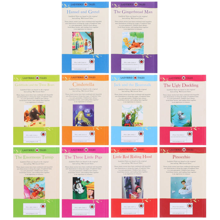 Ladybird Tales: The Classic Collection 10 Books Box Set - Ages 3+ - Hardback