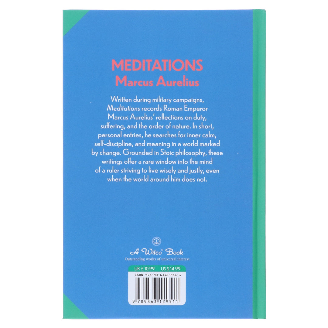 Meditations by Marcus Aurelius - Non Fiction - Sprayed Edges Hardback