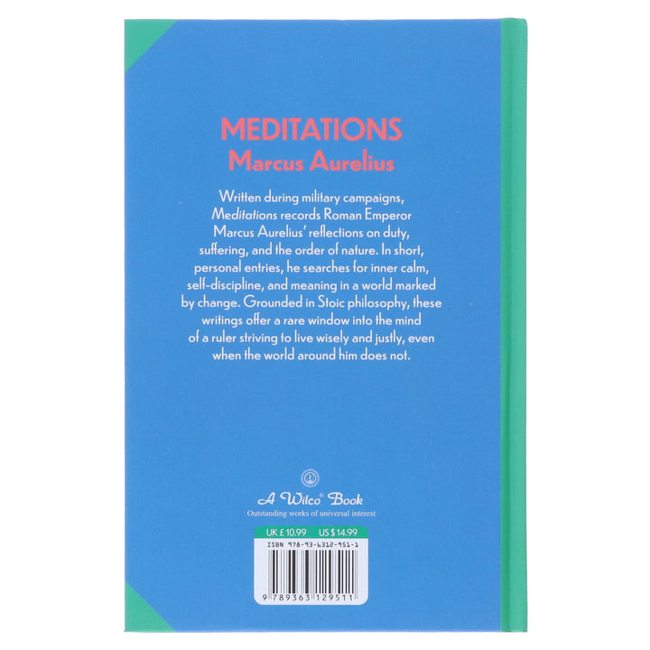 Meditations by Marcus Aurelius - Non Fiction - Sprayed Edges Hardback