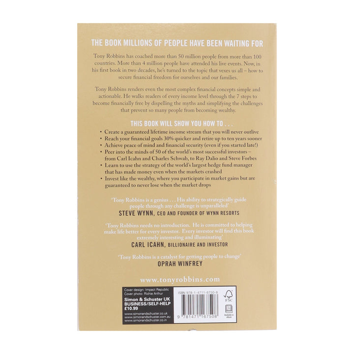 Money Master the Game: 7 Simple Steps to Financial Freedom: By Tony Robbins - Non Fiction - Paperback