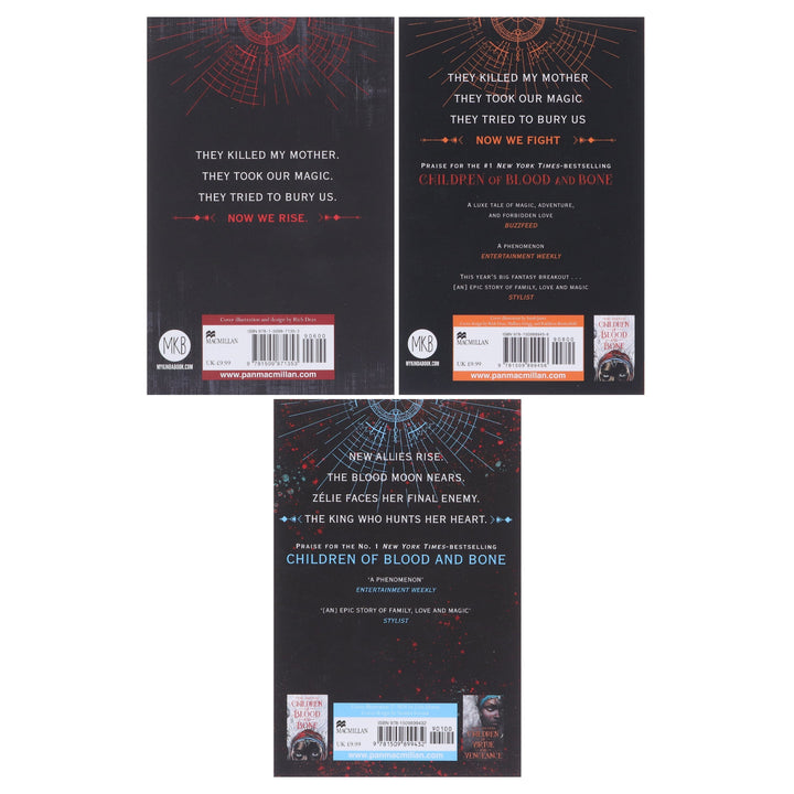 Legacy of Orisha Series By Tomi Adeyemi 3 Books Collection Set - Ages 12-16 - Paperback