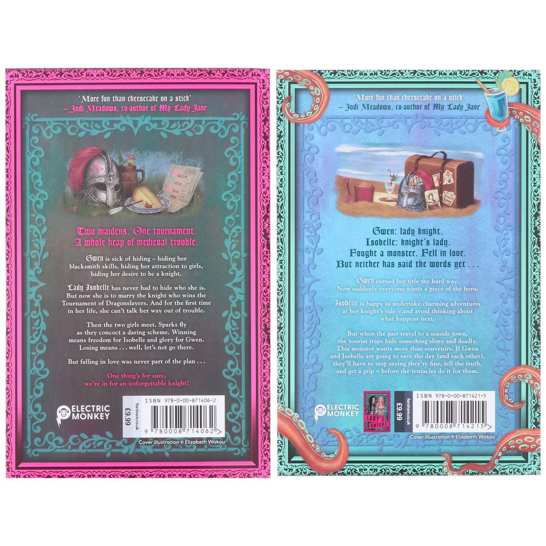 Lady’s Knight Series by Amie Kaufman & Meagan Spooner 2 Books Collection Set - Fiction - Paperback