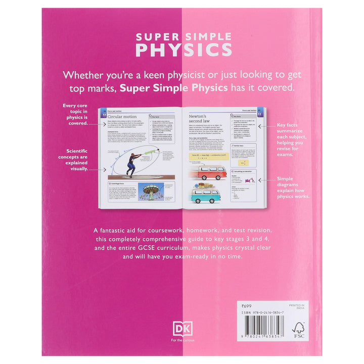 Super Simple: Physics: The Ultimate Bitesize Study Guide By DK - Non Fiction - Paperback