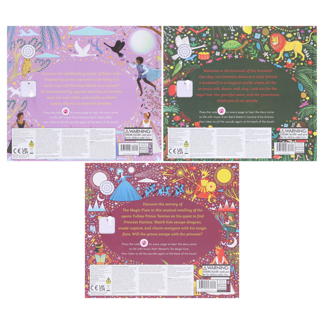 The Story Orchestra Series (Set 2) By Jessica Courtney-Tickle 3 Books Collection Set - Age 3+ - Hardback