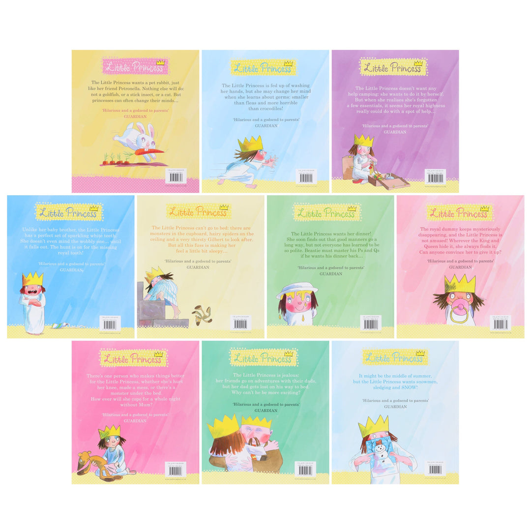 The Little Princess Collection by Tony Ross 10 Picture Books Set - Ages 3+ - Paperback