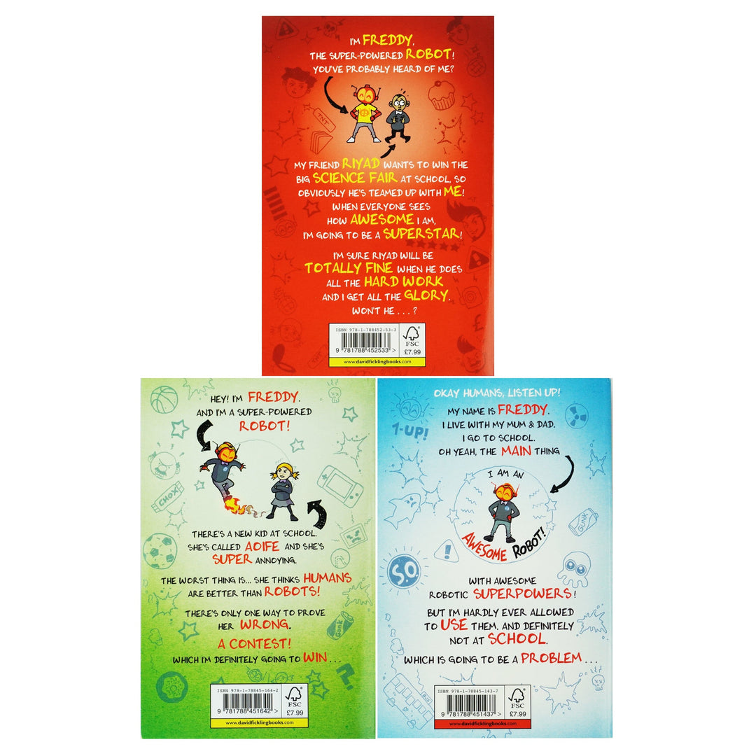 The Awesome Robot Chronicles Series by Neill Cameron: 3 Books Collection Set - Ages 7-9 - Paperback