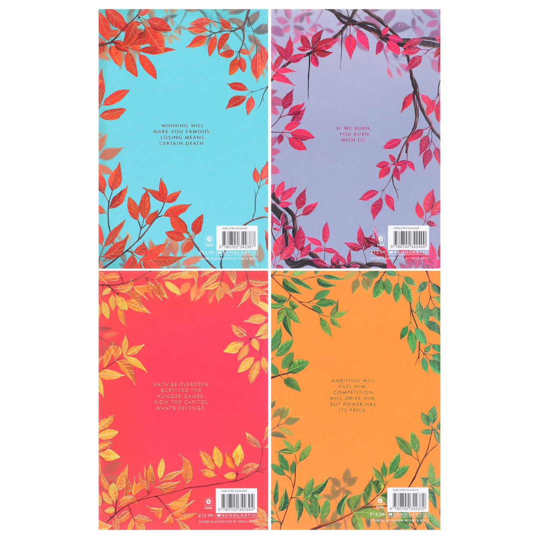 The Deluxe Hunger Games by Suzanne Collins 4 Books Collection Box Set Includes Hunger Games, Catching Fire, Mockingjay & Ballad of Songbirds and Snakes - Ages 13+ - Paperback