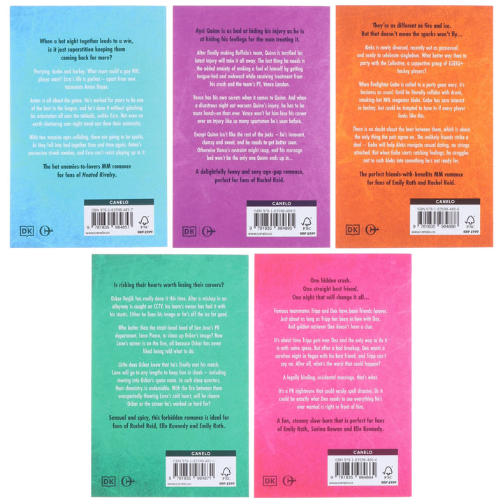 The Puckboys Series (Book 1-5) by Saxon James & Eden Finley 5 Books Collection Set - Fiction - Paperback