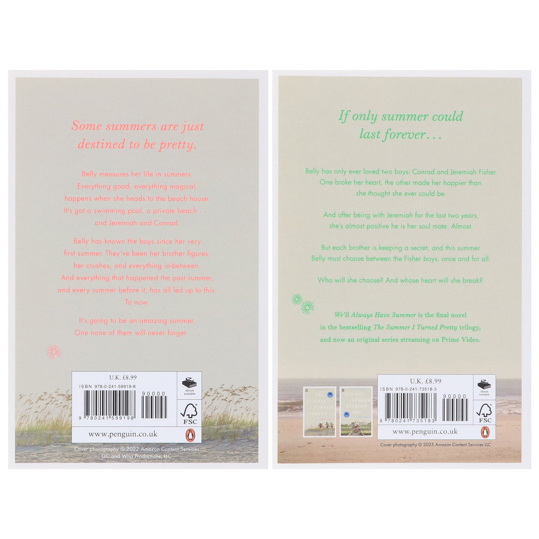 The Summer I Turned Pretty Series by Jenny Han 2 Books Collection Set - Fiction - Paperback