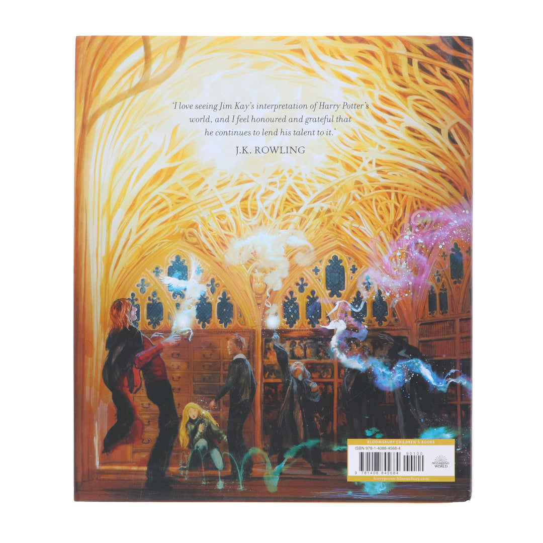 Harry Potter and the Order of the Phoenix By J.K. Rowling (Illustrated Edition) - Ages 9+ - Hardback
