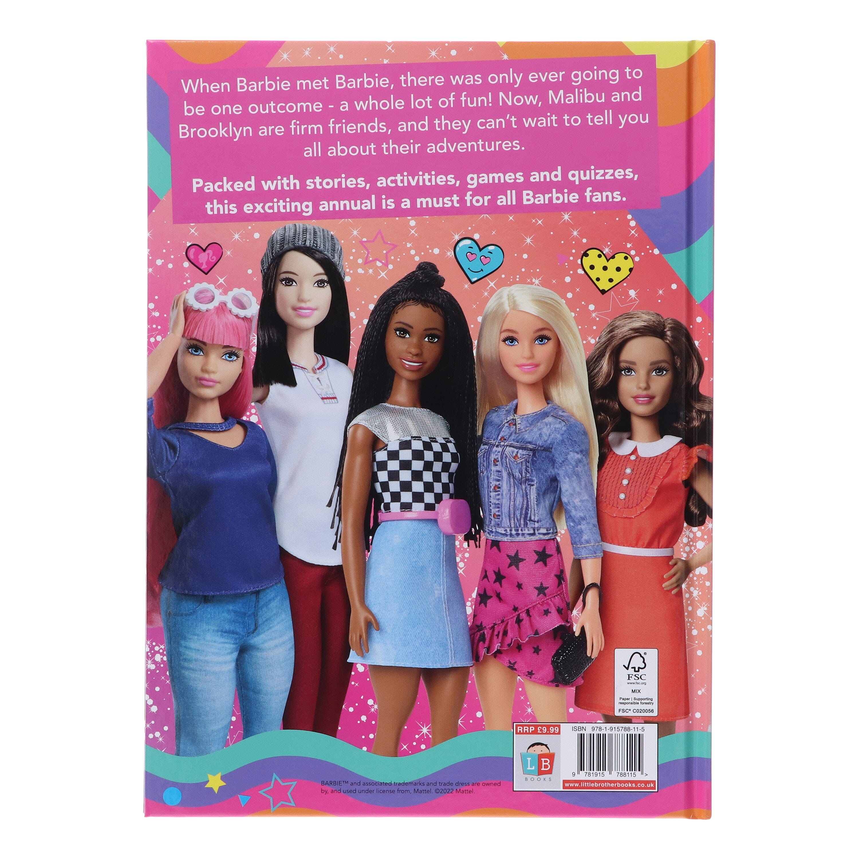 Barbie Official Annual 2024 by Little Brother Books - Age 4+